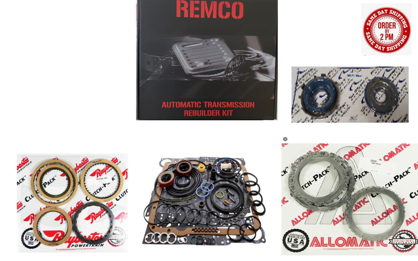 Juego reparacion Chevrolet 4L60E 1997-2003 Master Raybestos con pistones