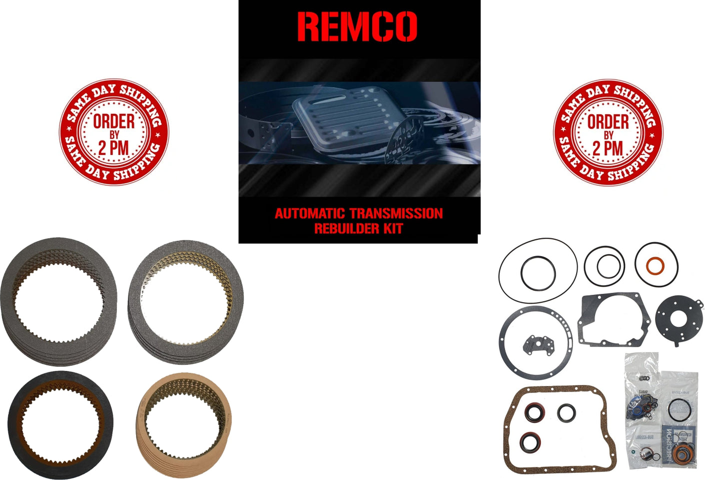 BANNER KIT W/TOP QUALITY OVERHAULT KIT/FRICTIONS, A518