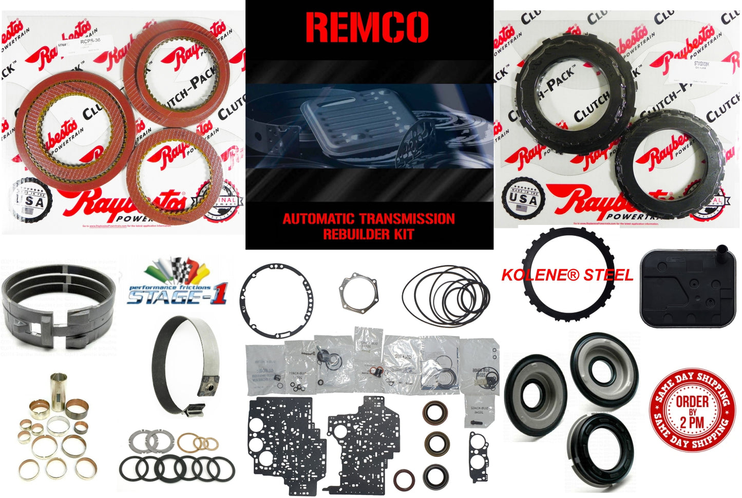 Juego reparacion 4L80E 4L85E 1997-2011 Stage1