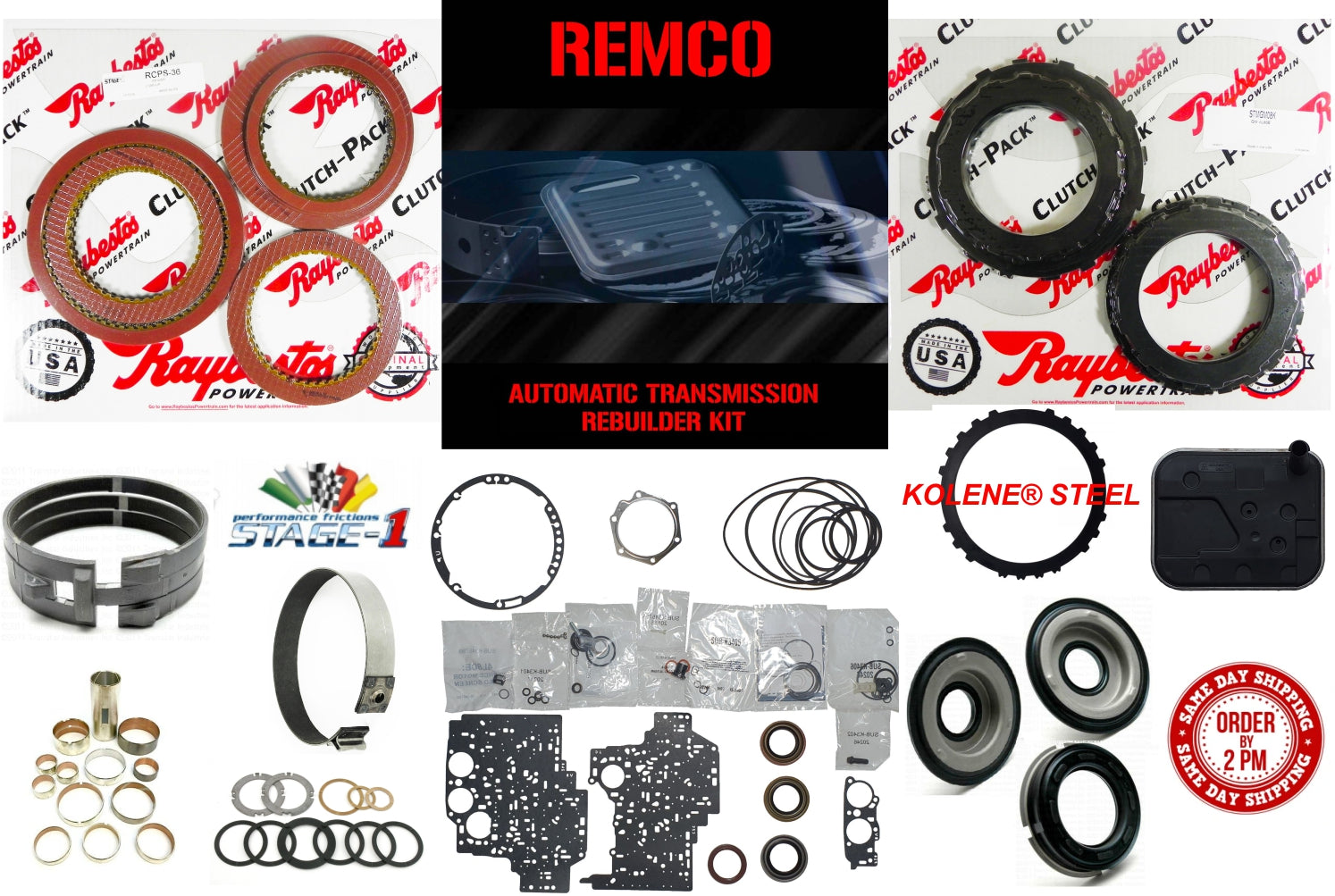 Juego reparacion 4L80E 4L85E 1997-2011 Stage1