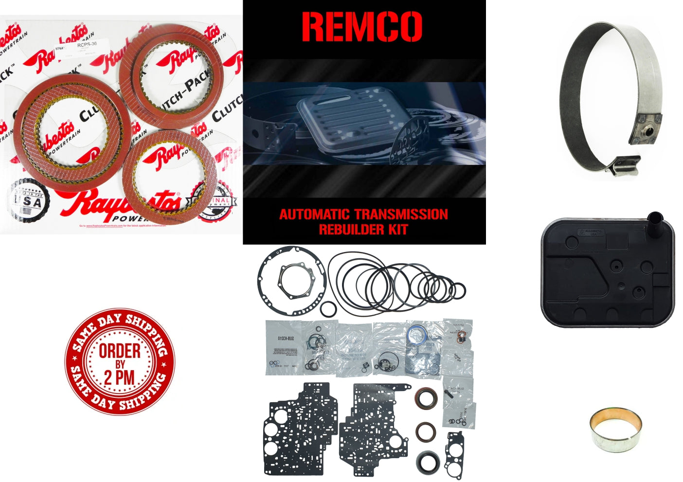 Juego reparacion basica 4L80E 1990-1996 Stage1