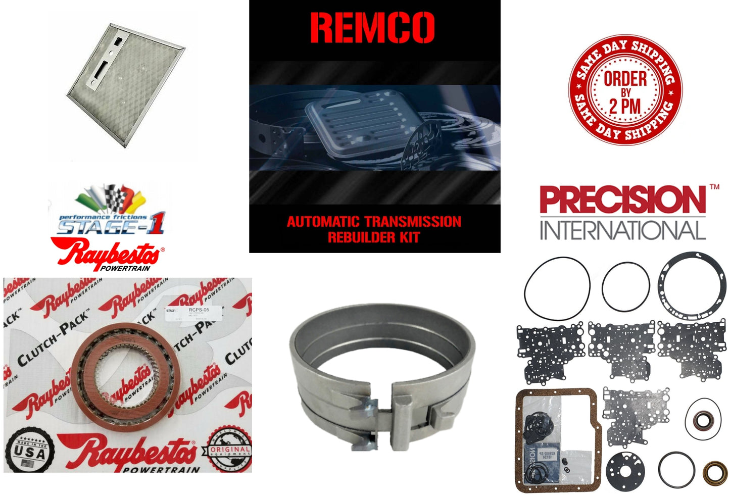 Juego reparacion basica ALUMINIUM POWERGLI 1962-1973 Stage1