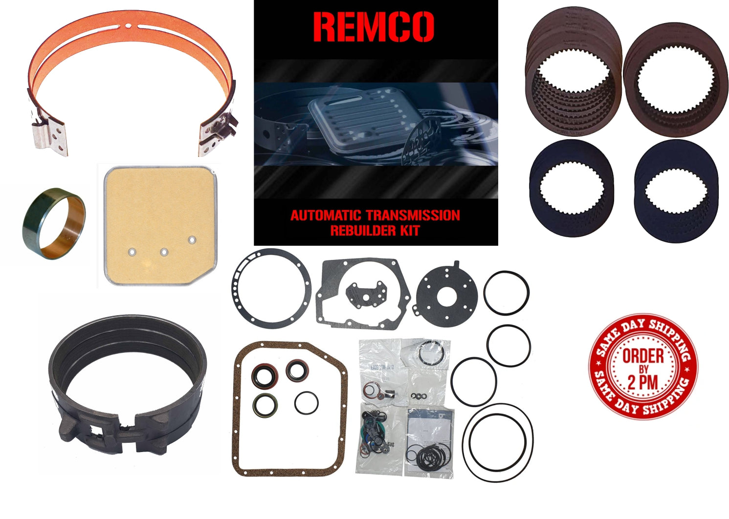 Juego reparacion basica A500 1992-1997 con banda reversa