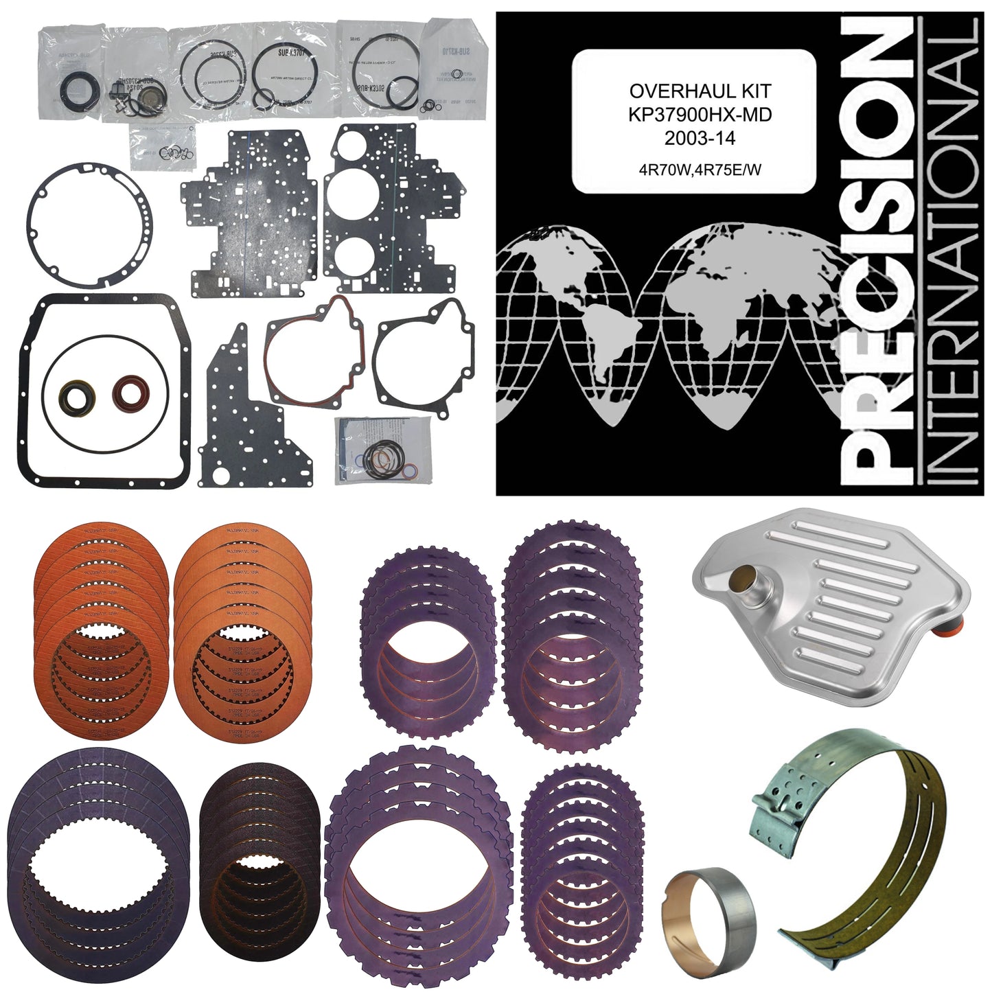 Juego reparacion con aceros 4R70W 4R75W AODE 2003-
