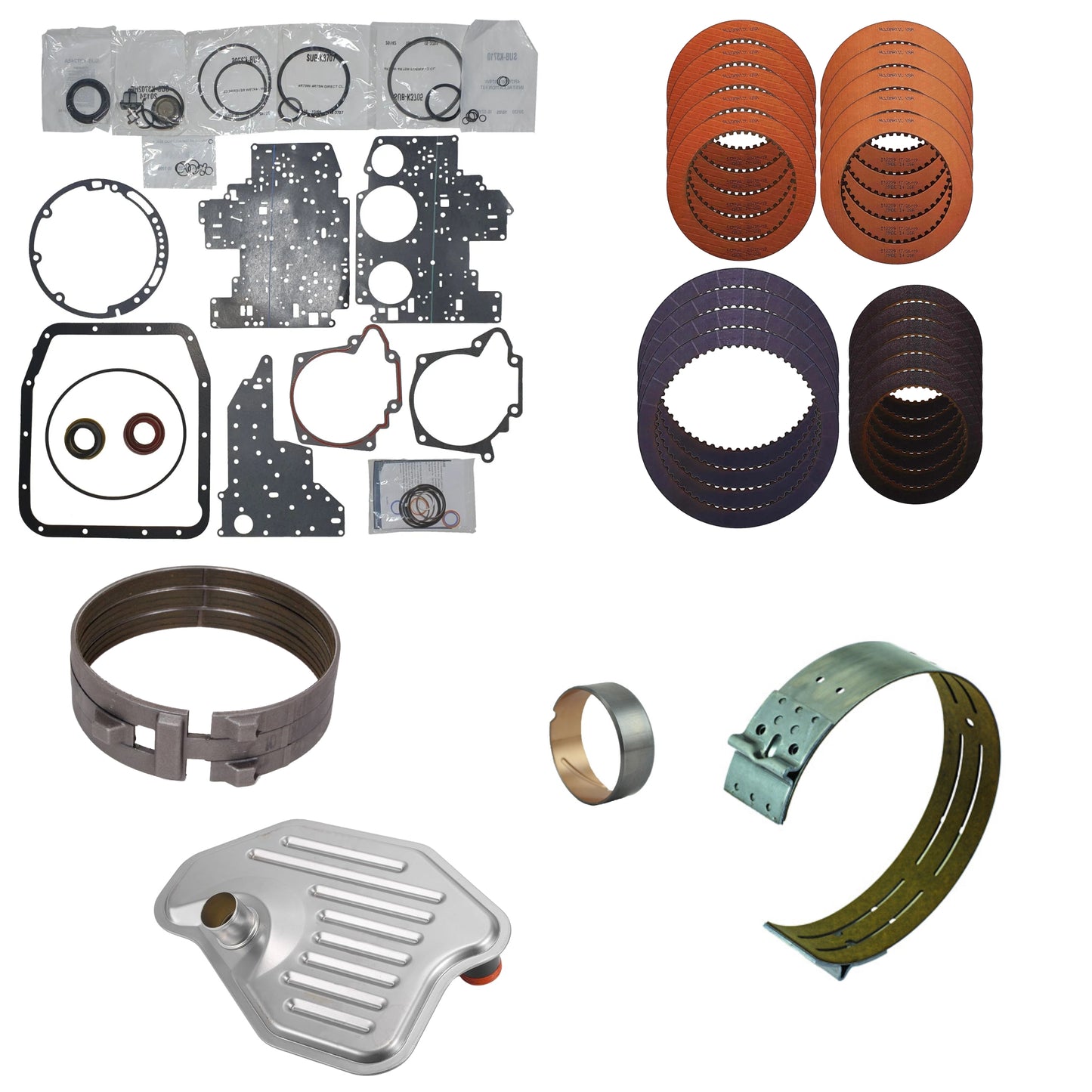 Kit De Reparacion Basica 4r70w 4r75w 2003- Banda Reversa