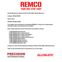 Kit De Reparacion Basica 4r70w 4r75w 2003- Banda Reversa