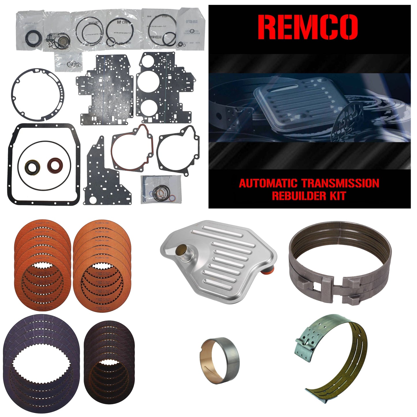 Kit De Reparacion Basica 4r70w 4r75w 2003- Banda Reversa