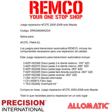 Juego reparacion 4F27E 2000-2008