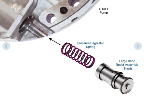 Valvula boost 4L60E 4L65E 1.810" 1993-