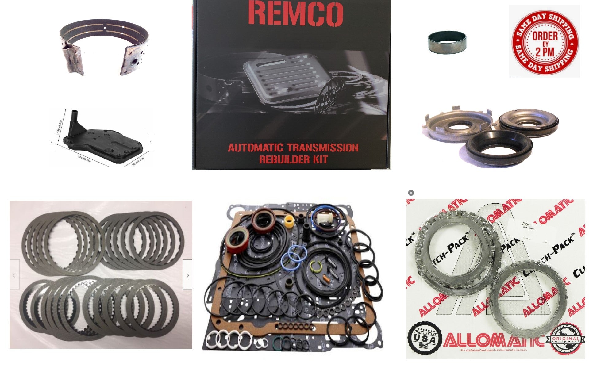 Juego reparacion con aceros 4L65E 1997-2003 HE