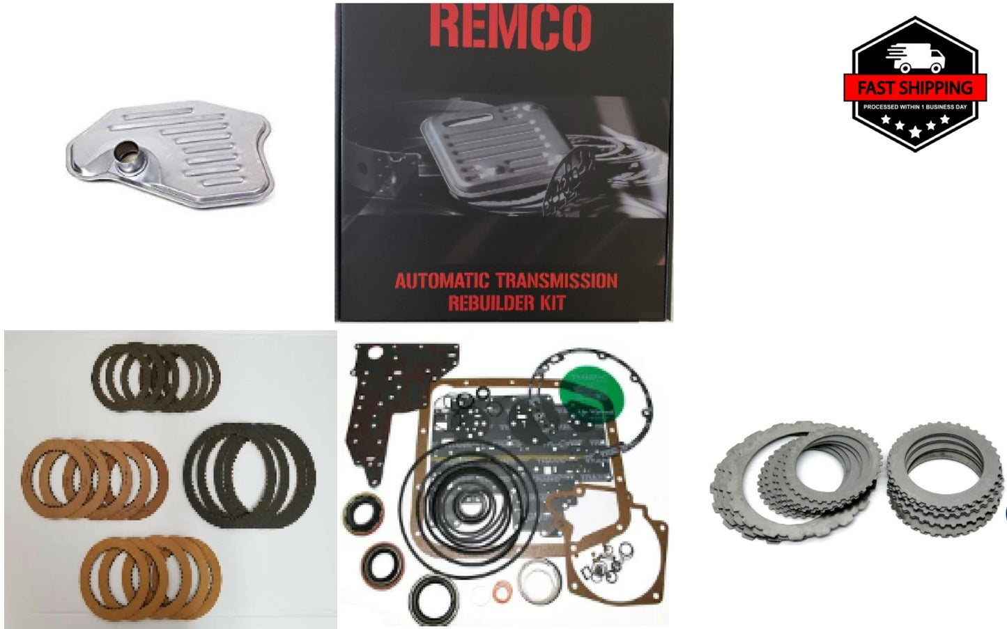 Juego reparacion basicacon aceros AODE 4R70W 1996-2003